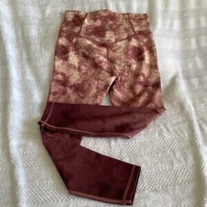 New NWOT Athleta Elation Printed 7/8 Leggings, Size small, S